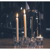 Διάφανο Γυάλινο Κηροπήγιο 4 σε 1 για Ρεσώ, Κεριά Κηροπηγίου & Κυλίνδρους